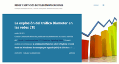 Desktop Screenshot of blogtelecomunicaciones.ramonmillan.com